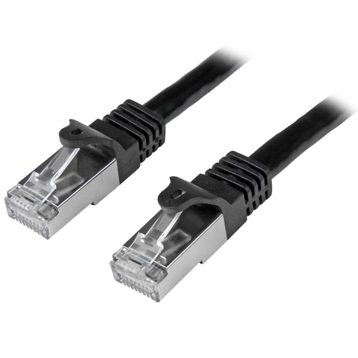 EAN 0065030863421 - StarTech.com N6SPAT3MBK cable de red Negro 3 m Cat6 SF/UTP (S-FTP) imagen 1