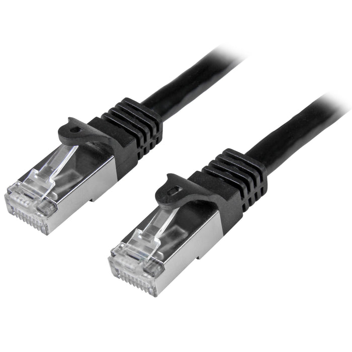 EAN 0065030863421 - StarTech.com N6SPAT3MBK cable de red Negro 3 m Cat6 SF/UTP (S-FTP) imagen 1