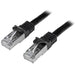 EAN 0065030863421 - StarTech.com N6SPAT3MBK cable de red Negro 3 m Cat6 SF/UTP (S-FTP) imagen 1