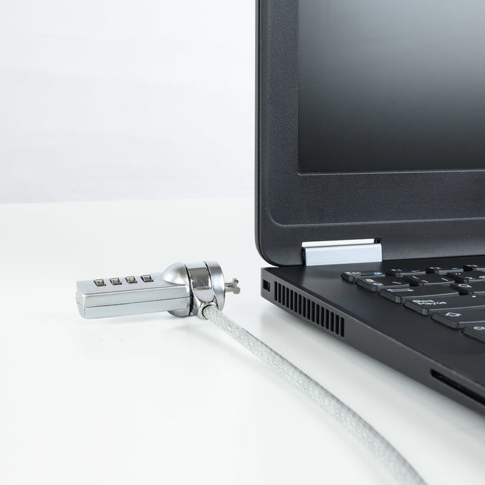 EAN 8433281009868 - TooQ TQCLKC0015 cable antirrobo Plata 1,5 m imagen 4