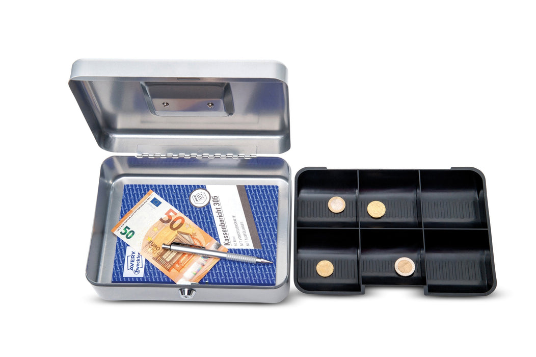 Geldkassette Tamaño 3 Plateado