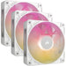EAN 0840006683018 - Corsair iCUE LINK RX120 MAX RGB Carcasa del ordenador Ventilador 12 cm Blanco 3 pieza(s) imagen 1