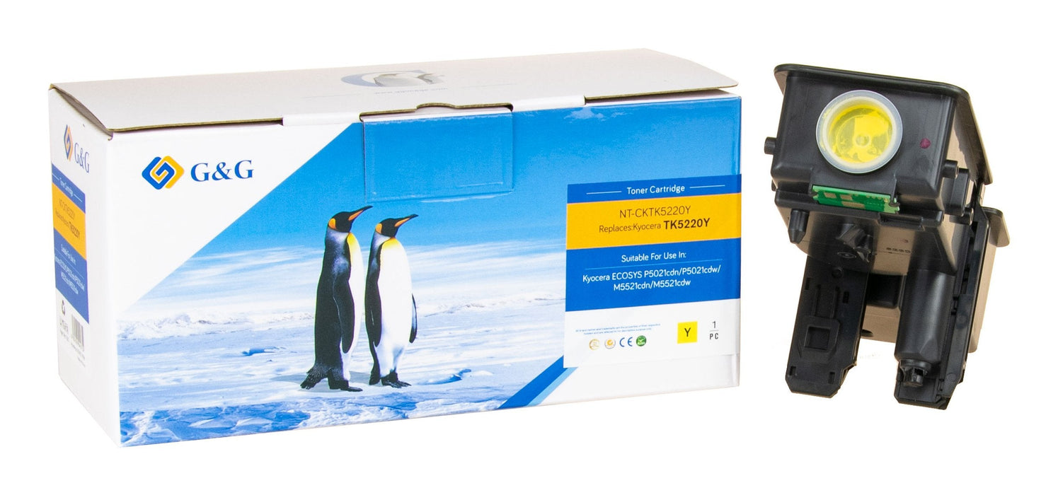 G&G Toner Compatible Con Kyocera Tk-5220y 1t02r9anl1