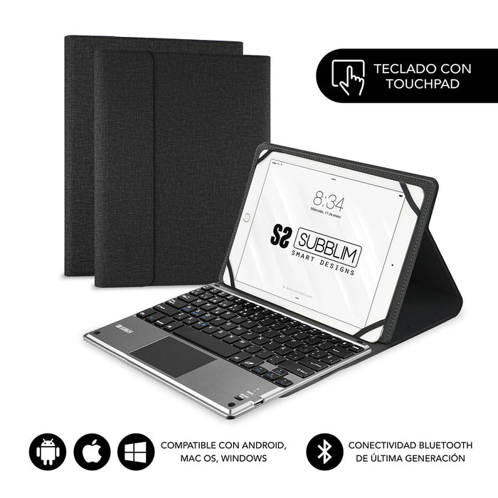 EAN 8436586741112 - SUBBLIM SUB-KT2-BTP001 teclado para móvil QWERTY Español Negro, Gris imagen 1