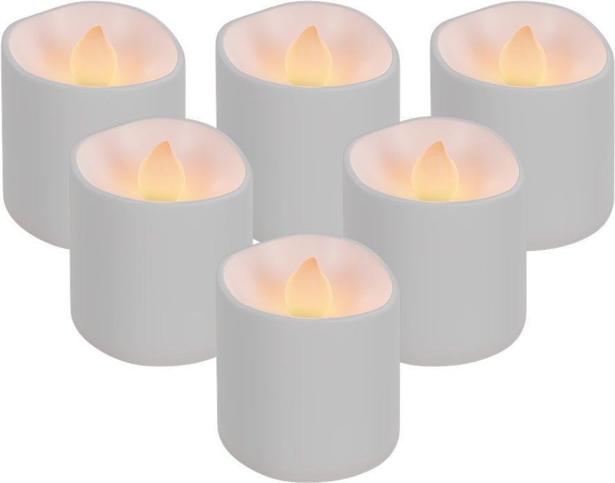 Goobay Led-Teelichter Blanco