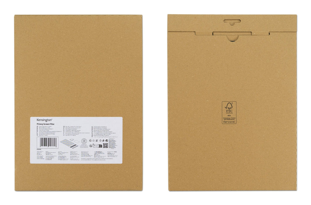 EAN 5028252642583 - Kensington K52929EU filtro para monitor 39,6 cm (15.6") Portátil Filtro de privacidad para pantallas sin  imagen 8