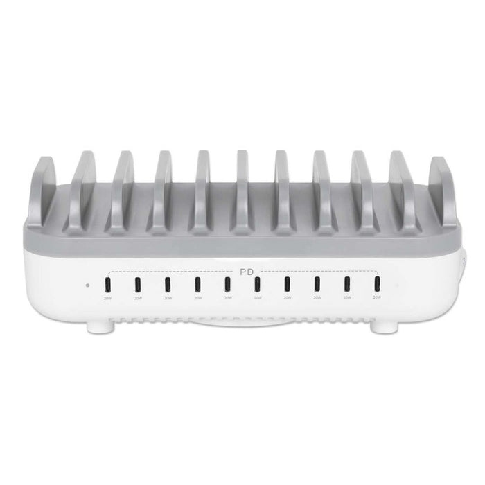 EAN 766623102766 - Manhattan 102766 cargador de dispositivo móvil Teléfono móvil, Smartphone, Tableta Blanco, Gris Corriente  imagen 5