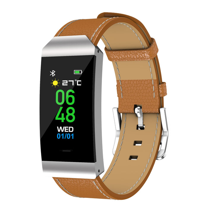 EAN 5706751042263 - Denver BFH-250 Pulsera de actividad 2,44 cm (0.96") IP68 Marrón, Plata imagen 1
