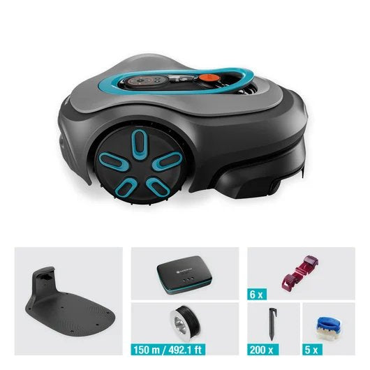 EAN 4066407025356 - Gardena smart SILENO max Robot cortacésped Batería Gris imagen 4
