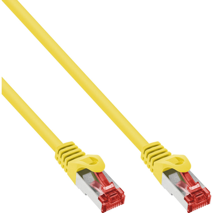 Cable De Red Inline S/Ftp Pimf Cat.6 250mhz Pvc Amarillo Cobre 40m