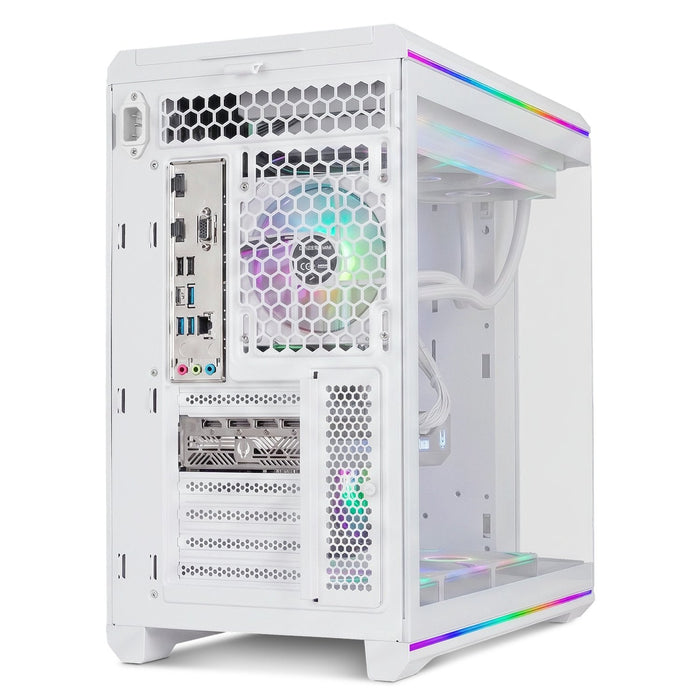 Caja Gaming Semitorre Nox Hummer Anvil Blanca