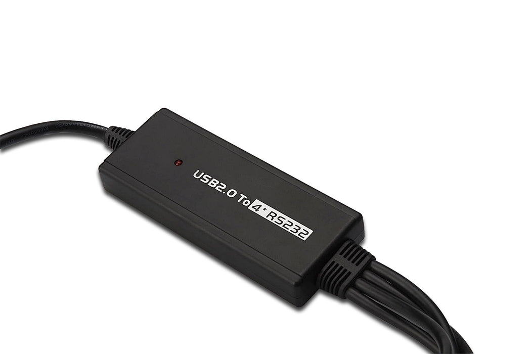 EAN 4016032308539 - Digitus DA-70159 cable de serie Negro 1,5 m USB tipo A DB-9 imagen 3