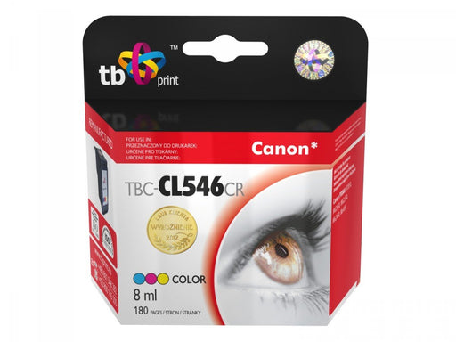 EAN 5901500504485 - TB Print TBC-CL546CR cartucho de tinta 1 pieza(s) Azul, Púrpura, Amarillo imagen 1