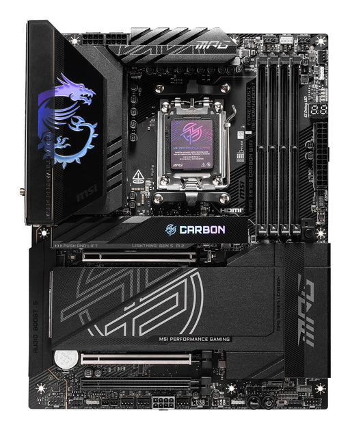 EAN 4711377253536 - MSI MPG X870E CARBON WIFI placa base AMD X870E Zócalo AM5 ATX imagen 2