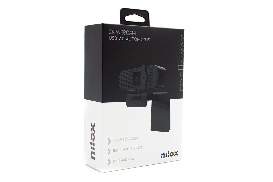 EAN 8435099528708 - Nilox NXWCA01 cámara web 2595 x 1944 Pixeles USB 2.0 Negro imagen 14