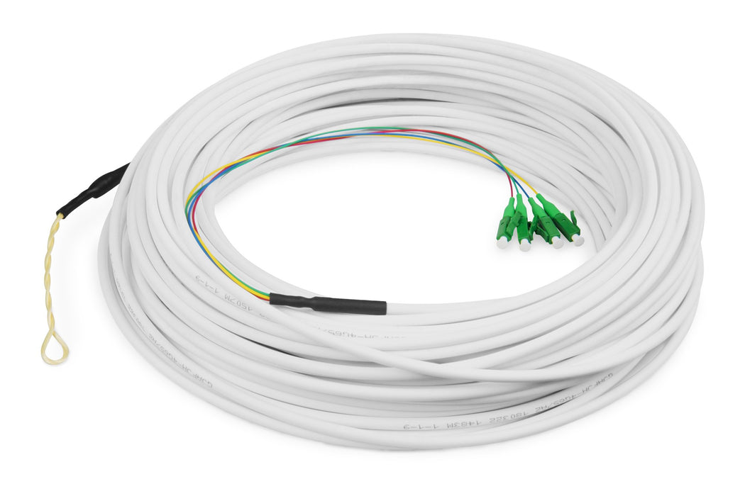 EAN 4016032494669 - Digitus DK-3904LCA-50 Cable de fibra óptica e InfiniBand 4x LC LC/APC Blanco imagen 1