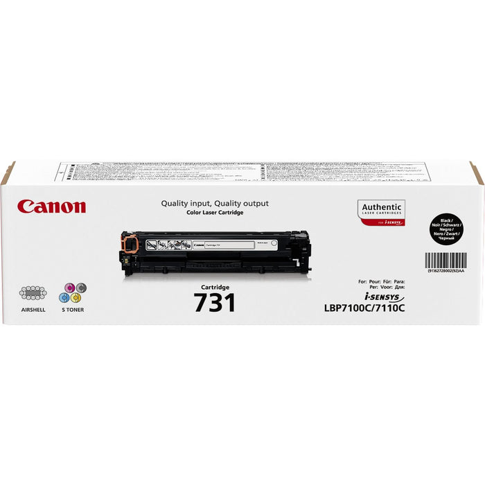 EAN 4960999904788 - Canon 731 cartucho de tóner 1 pieza(s) Original Negro imagen 3