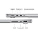 EAN 0195950490589 - Apple MacBook Pro Apple M M5 Portátil 36,1 cm (14.2") 16 GB 512 GB SSD Wi-Fi 6E (802.11ax) macOS Tahoe Pl imagen 7