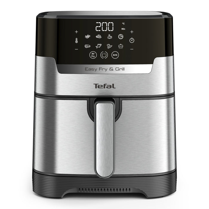 EAN 3045380020696 - Tefal Easy Fry & Grill EY505D Sencillo 4,2 L Independiente 1550 W Freidora de aire caliente Acero inoxida imagen 2