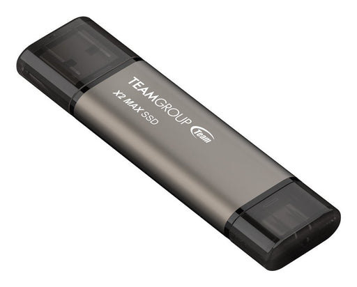 EAN 4711430805955 - Team Group X2 MAX 1 TB USB Type-A / USB Type-C 3.2 Gen 2 (3.1 Gen 2) Gris imagen 1
