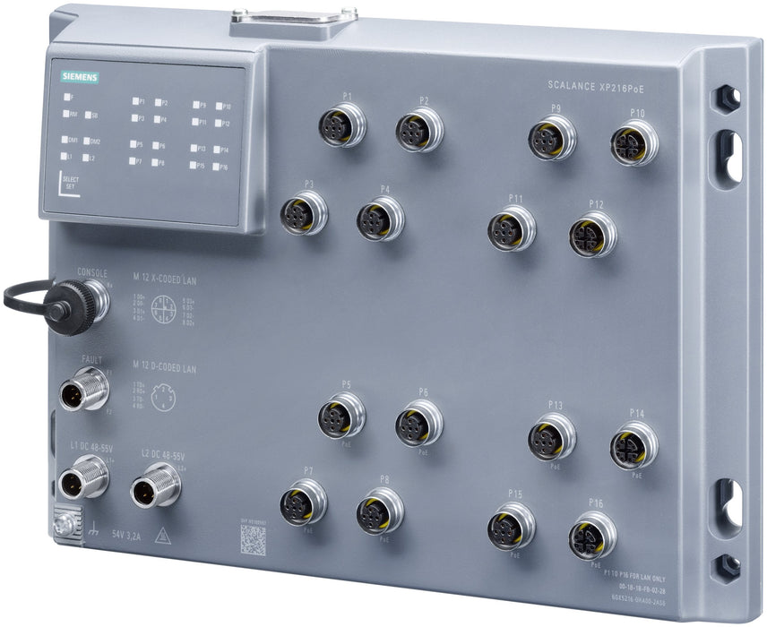 Siemens 6gk5216-0ha00-2ts6 Industrial Ethernet Switch - Switch - 1 Gbps