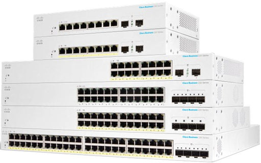 EAN 0889728345064 - Cisco CBS220-48P-4G-EU switch Gestionado L2 Gigabit Ethernet (10/100/1000) Energía sobre Ethernet (PoE) B imagen 1