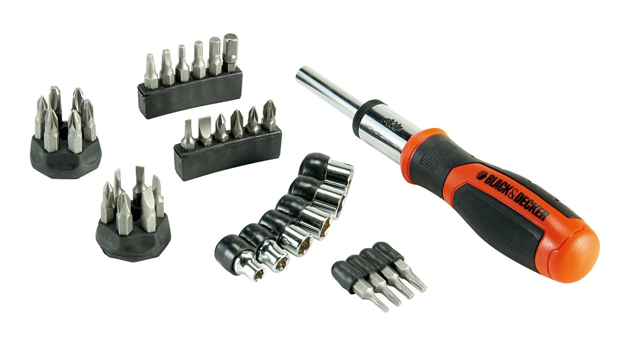 EAN 3253560621308 - Black & Decker BDHT0-62130 destornillador manual Destornillador múltiple Destornillador de trinquete imagen 2