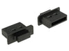 EAN 4043619640256 - DeLOCK 64025 tapa de seguridad para enchufe Displayport Negro 10 pieza(s) imagen 1