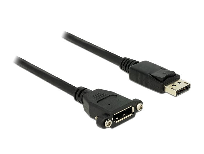 EAN 4043619851140 - DeLOCK 1m M-F DisplayPort Negro imagen 1