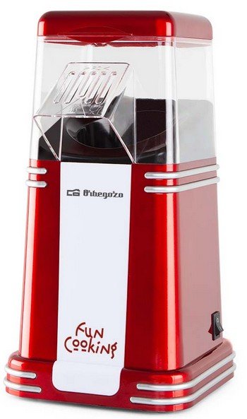 EAN 8435568402157 - Orbegozo PA 4350 palomitas de maiz poppers Rojo 3 min 1200 W imagen 1