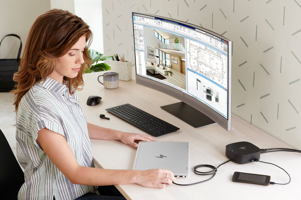 EAN 0193905208531 - HP USB-C Dock G5 Alámbrico USB 3.2 Gen 1 (3.1 Gen 1) Type-C Negro imagen 11
