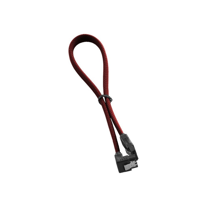 Cablemod Modmesh Right Angle Sata 3 Cable 30cm - Blutrot