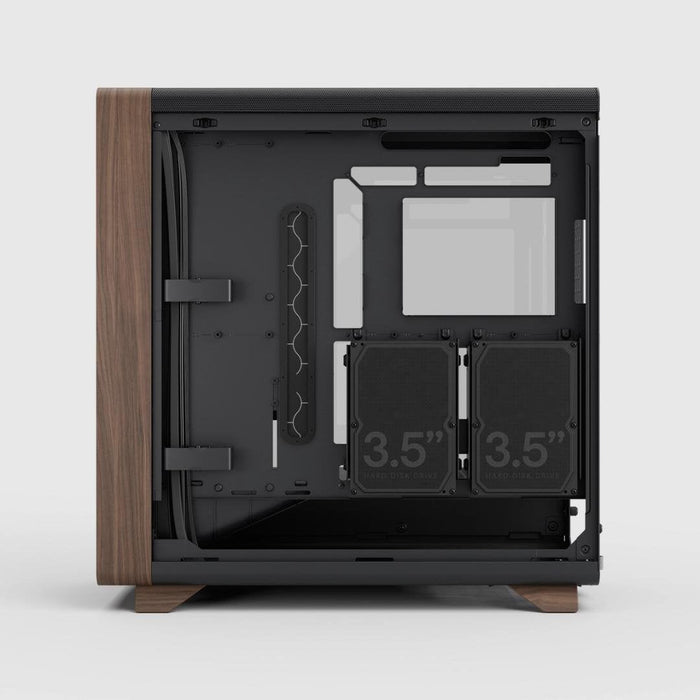 Caja Pc Fractal Design Summit Negro Tg Light Tint (Negro Madera) Fd-C-Sum1a-04