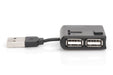 EAN 4016032306542 - Digitus DA-70217 hub de interfaz 480 Mbit/s Negro imagen 6