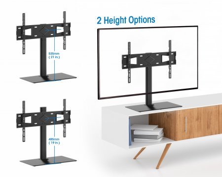Soporte Tv Manhattan 32"-65" Max 45kg Regulable En Altura