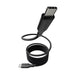EAN 5715685027697 - PanzerGlass empower™ by ® Magnetic 240W USB-C to USB-C Cable | USB 2.0 | 1.5M | Space Black cable USB 1,5 imagen 1