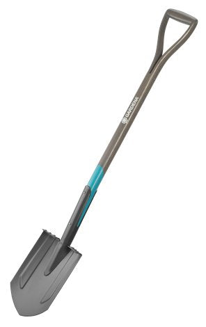 EAN 4078500042765 - Gardena 17001-20 pala y paleta Pala de metal con cabeza puntiaguda ergonómica para drenaje Acero Negro imagen 1