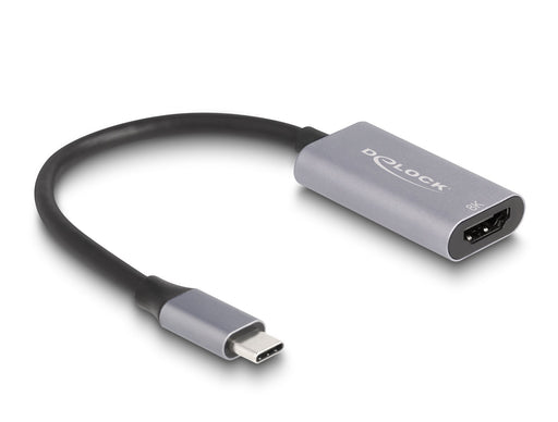 EAN 4043619600212 - DeLOCK 60021 Adaptador gráfico USB 7680 x 4320 Pixeles Negro, Gris imagen 1