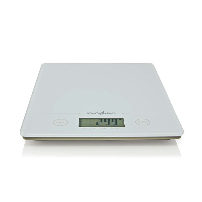 EAN 5412810408795 - Nedis KASC620WT báscula de cocina Blanco Encimera Rectángulo Báscula electrónica de cocina imagen 2