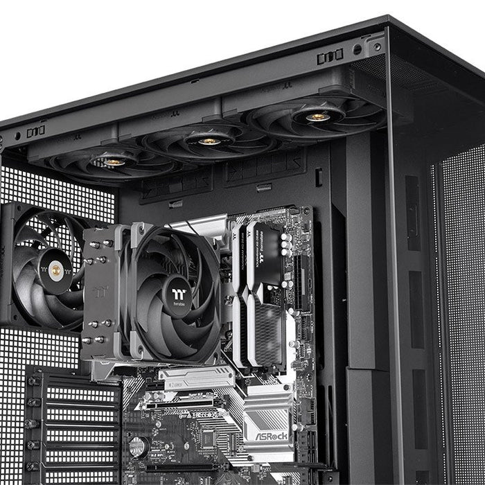 EAN 4711475649583 - Thermaltake UX400 Procesador Refrigerador de aire 12 cm Negro, Plata 1 pieza(s) imagen 6