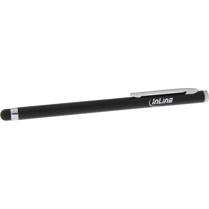 Inline Stylus Pen Para Pantallas Táctiles Como Smartphone + Tablet Negro