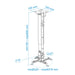 EAN 8433281003194 - TooQ PJ2012T-S montaje para projector imagen 7