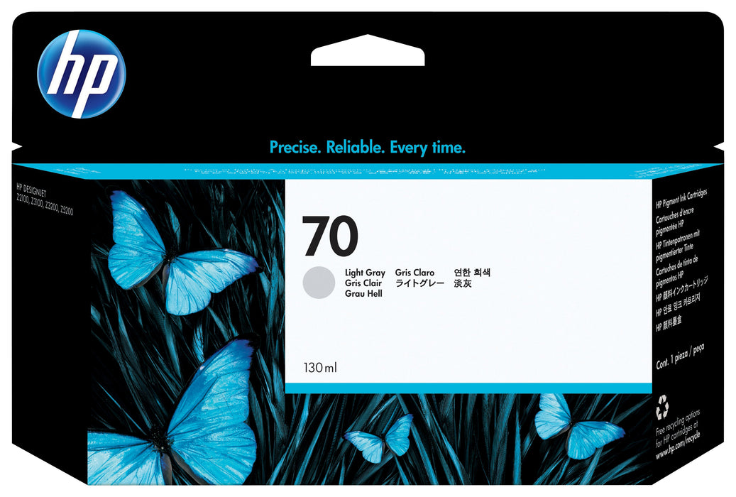 EAN 0882780528680 - HP 70 130-ml Light Gray DesignJet Ink Cartridge cabeza de impresora Inyección de tinta térmica imagen 3