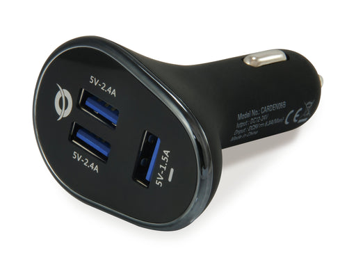 EAN 4015867208977 - Conceptronic CARDEN06B cargador de dispositivo móvil Universal Negro Encendedor de cigarrillos Auto imagen 1