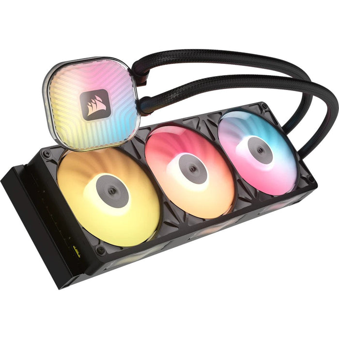 Refrigeración Líquida Cpu Corsair Icue Link Titan Ii 360 Rx Rgb  Aio  Negro