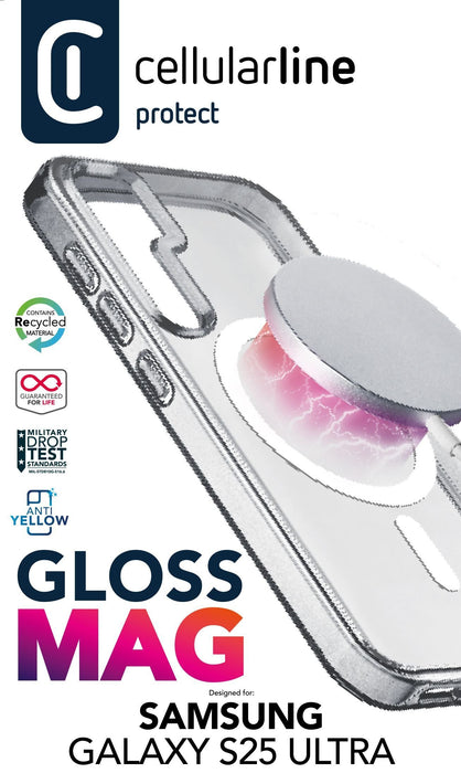 EAN 8018080491382 - Cellularline 8018080491382 funda para teléfono móvil 17,3 cm (6.8") Transparente imagen 2