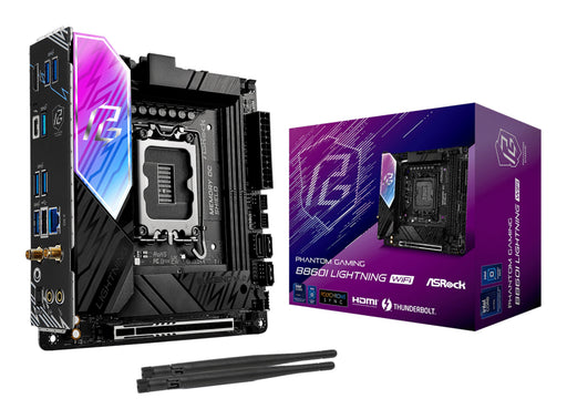 EAN 4711581490420 - Asrock B860I Lightning WiFi Intel B860 LGA 1851 (Socket V1) mini ITX imagen 1