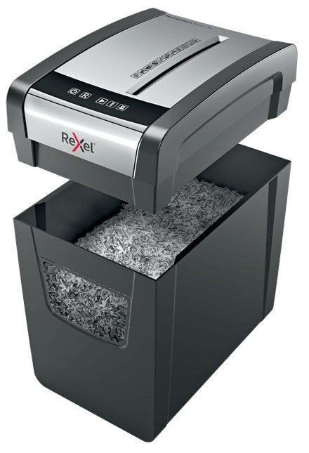EAN 5028252523301 - Rexel Momentum X410-SL triturador de papel Corte cruzado 62 dB Negro, Gris imagen 3