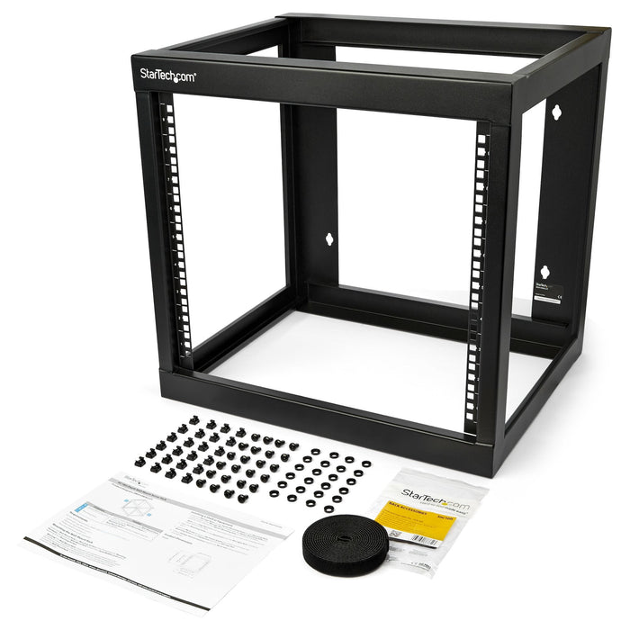 Startech.Com Rack De 9u De Montaje En Pared- De Marco Abierto - Con 18in De Profundidad