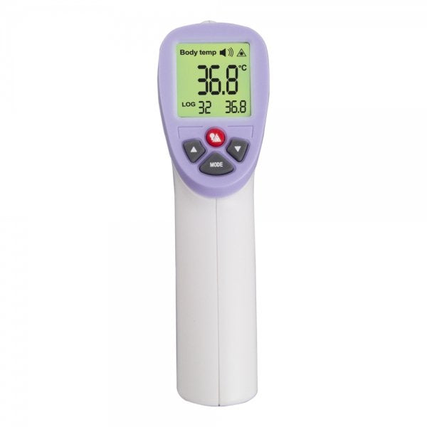 EAN 5901299914960 - Esperanza ECT002 termómetro digital Termómetro con sensor remoto Púrpura, Blanco Oído, Frente, Oral, Rect imagen 2